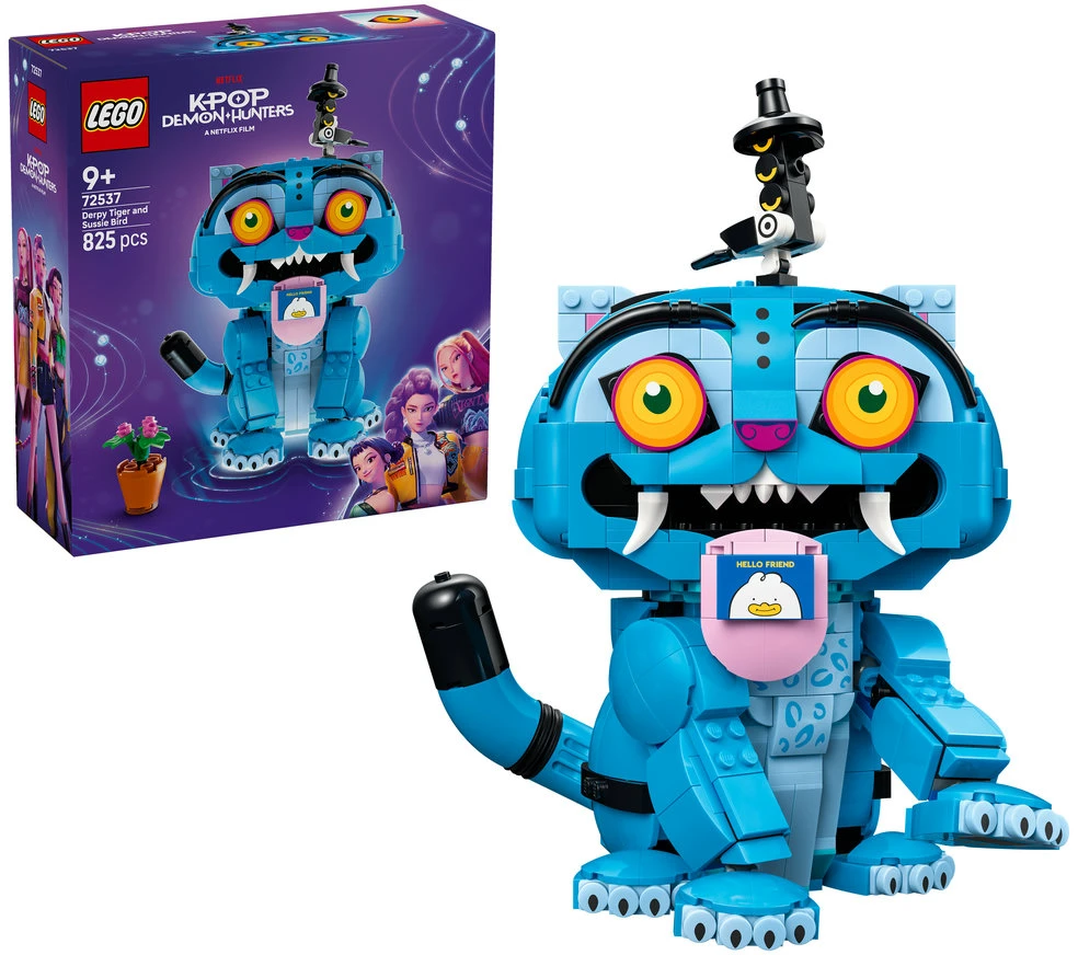 LEGO® KPop Demon Hunters Derpy Tiger ir Sussie Bird 72537