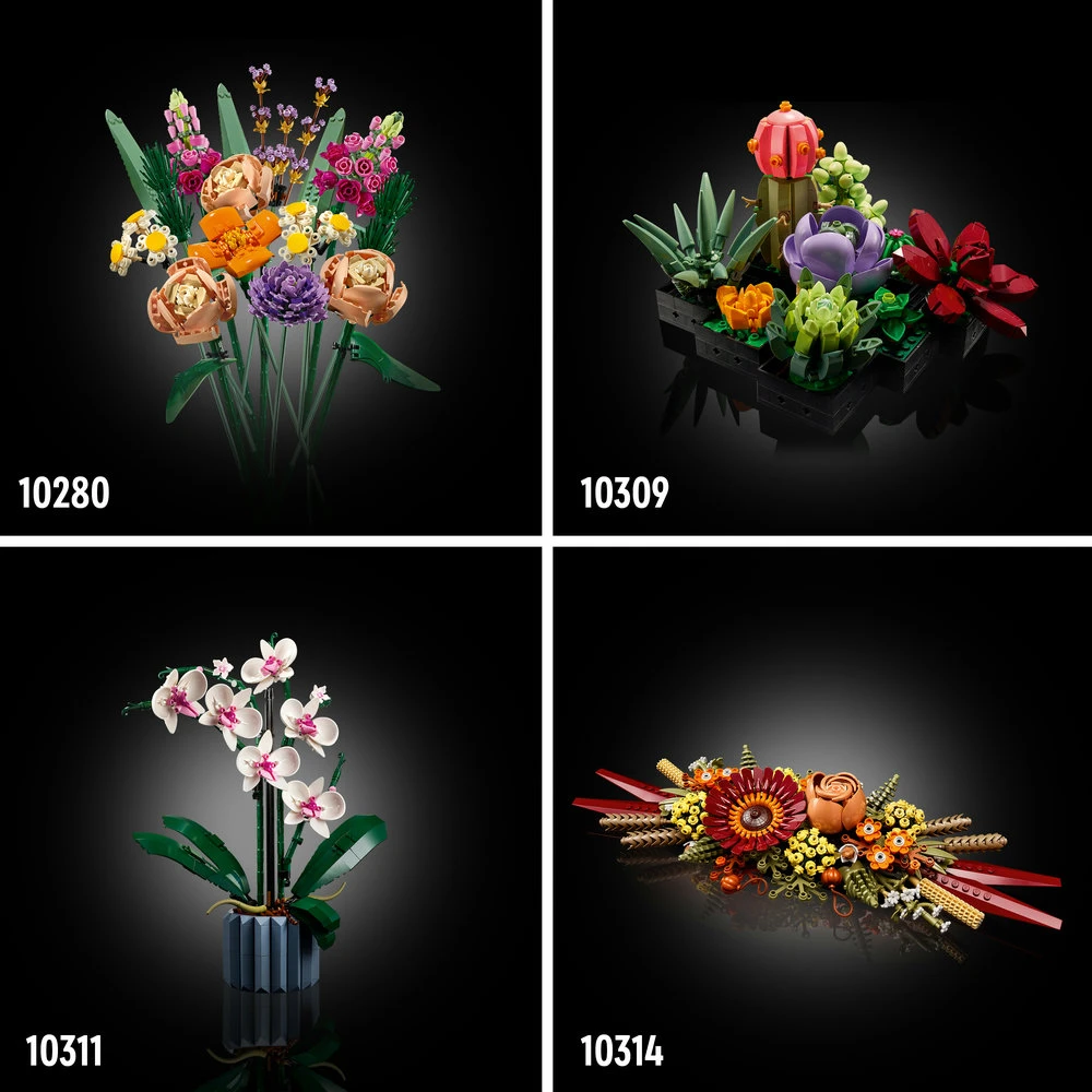 LEGO® The Botanical Collection Laukinių gėlių puokštė (10313)