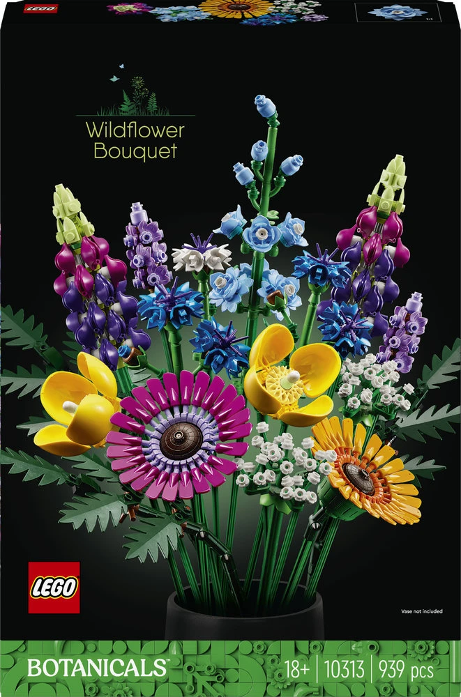 LEGO® The Botanical Collection Laukinių gėlių puokštė (10313)