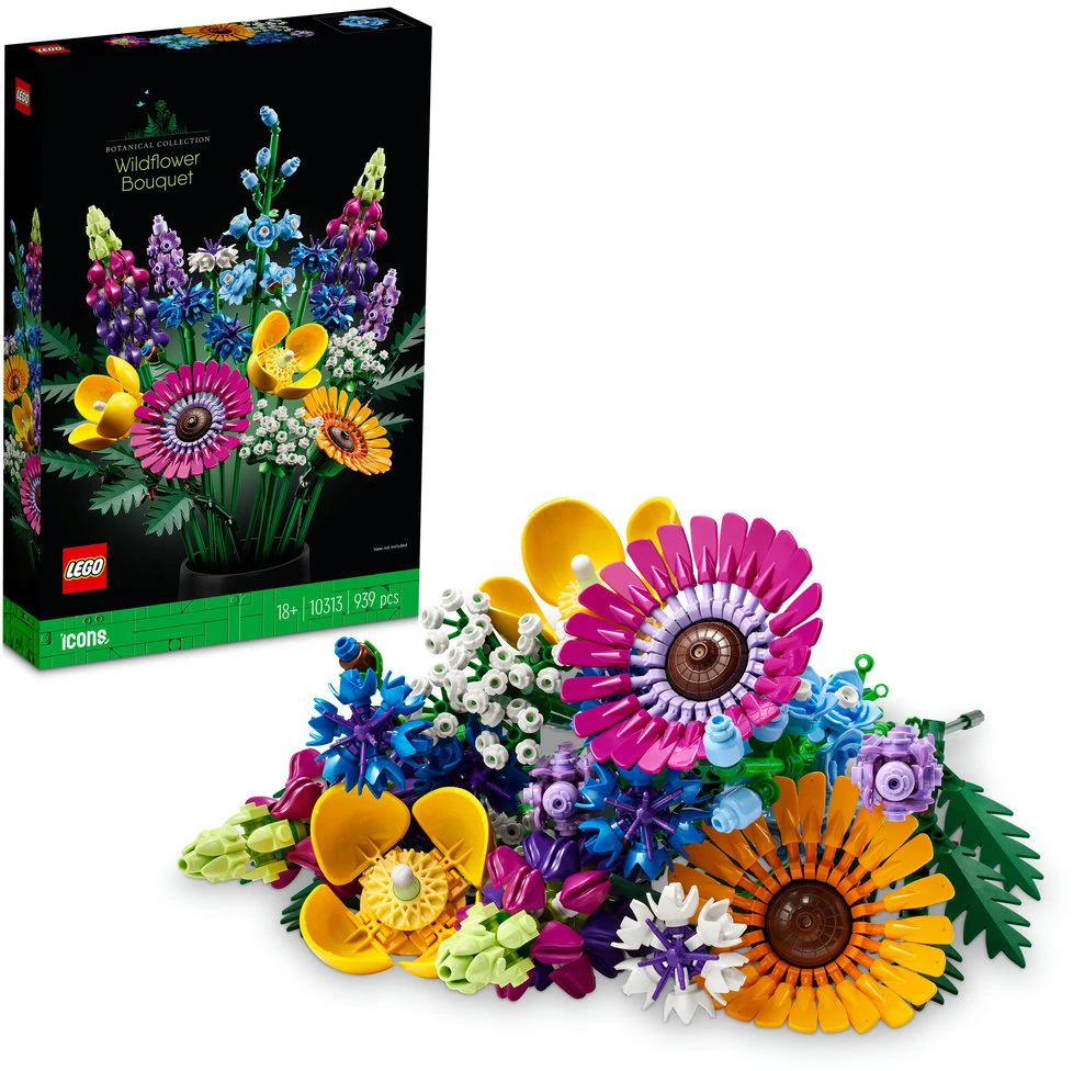LEGO® The Botanical Collection Laukinių gėlių puokštė (10313)