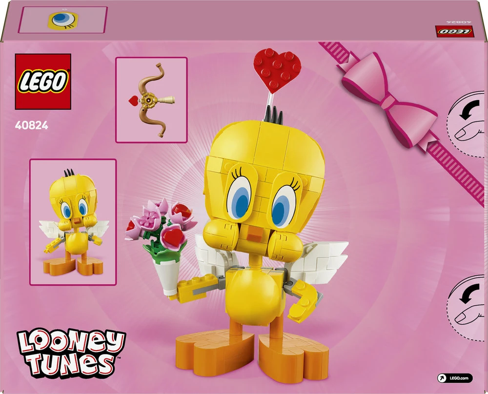 „LEGO® Looney Tunes™“ Mieloji Kanarėlė Figūrėlė Konstravimo rinkinys eksponuoti 40824