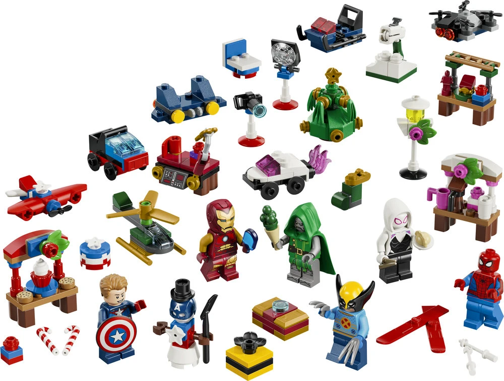 LEGO® ǀ Marvel 2026 metų advento kalendorius Dovana 76340