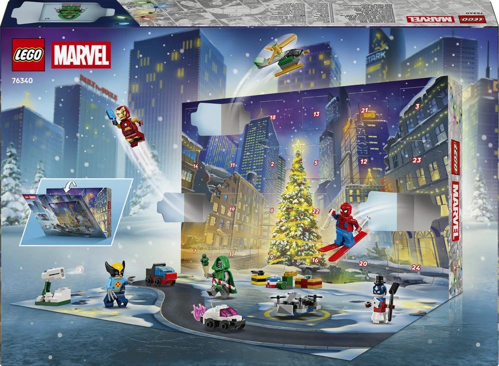 LEGO® ǀ Marvel 2026 metų advento kalendorius Dovana 76340