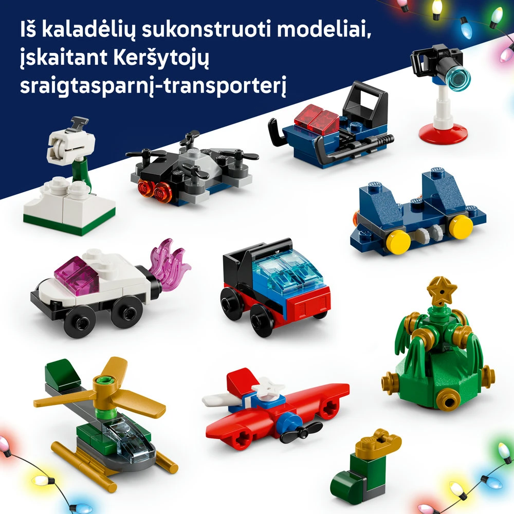 LEGO® ǀ Marvel 2026 metų advento kalendorius Dovana 76340