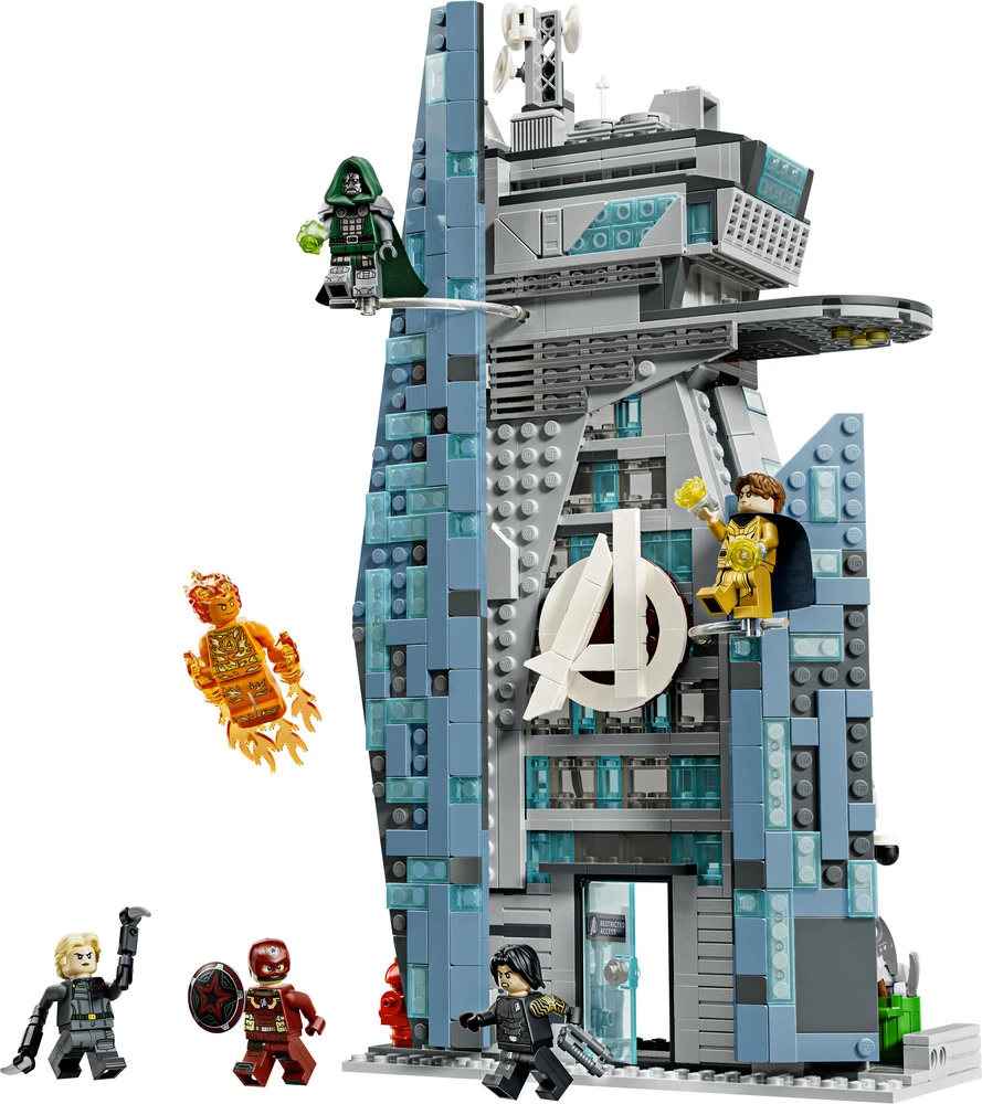 LEGO® ǀ Marvel Avengers: Doomsday naujasis Keršytojų bokštas 76352