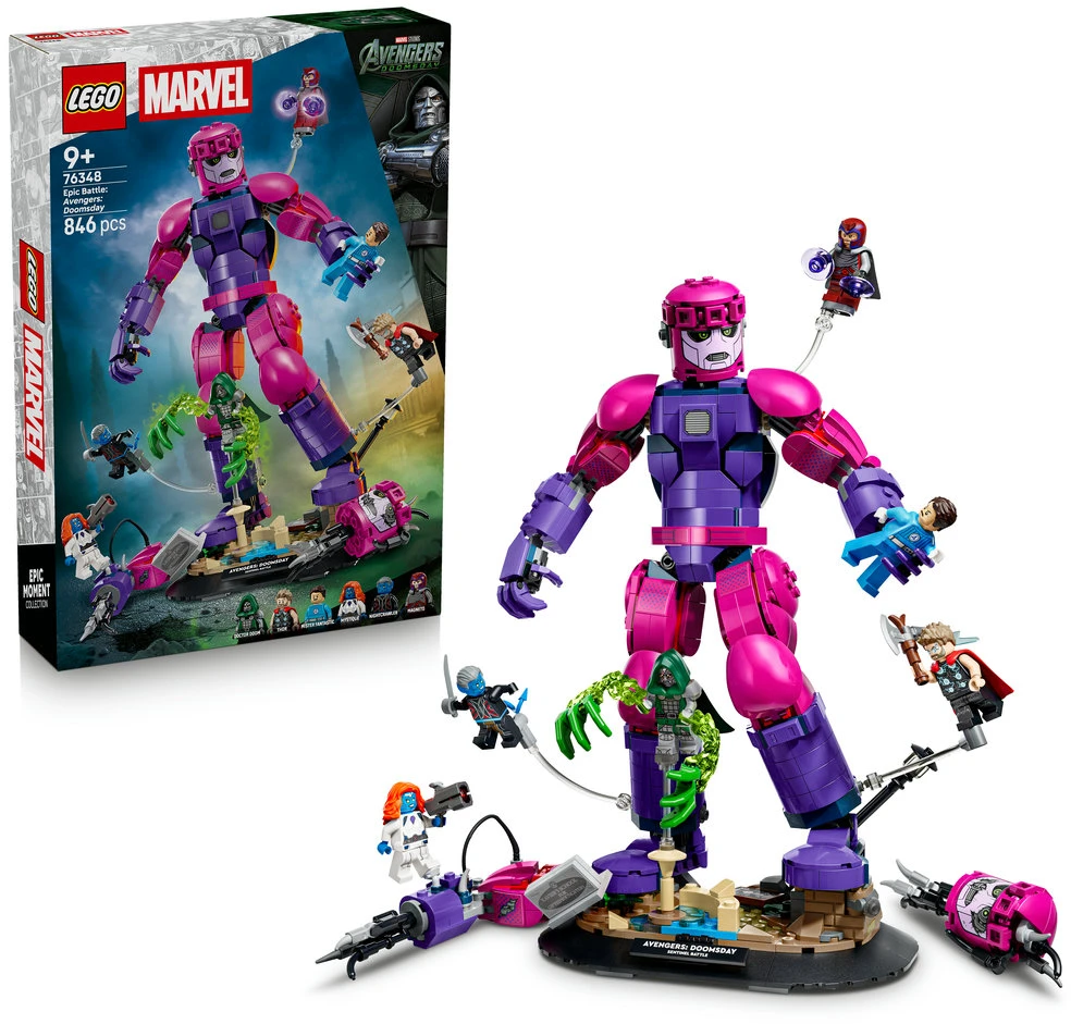 LEGO® ǀ Marvel Epinė kova: Avengers: Doomsday 76348