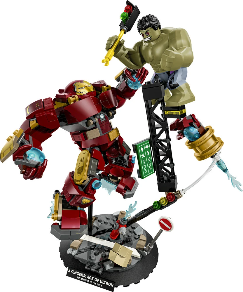 LEGO® ǀ Marvel Epinė kova: Halkbasteris prieš Halką 76343