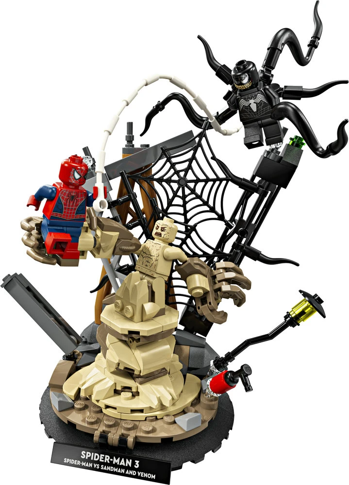 LEGO® ǀ Marvel Epinė kova: Žmogus voras prieš Smėlio žmogų 76334