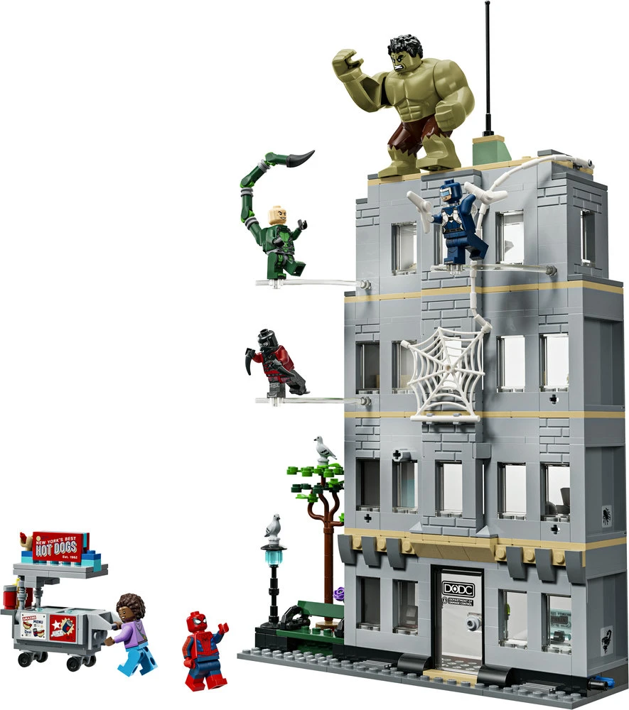 LEGO® ǀ Marvel Epinis Žmogaus voro ir Halko susirėmimas 76350