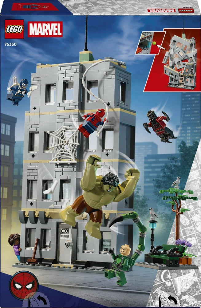 LEGO® ǀ Marvel Epinis Žmogaus voro ir Halko susirėmimas 76350