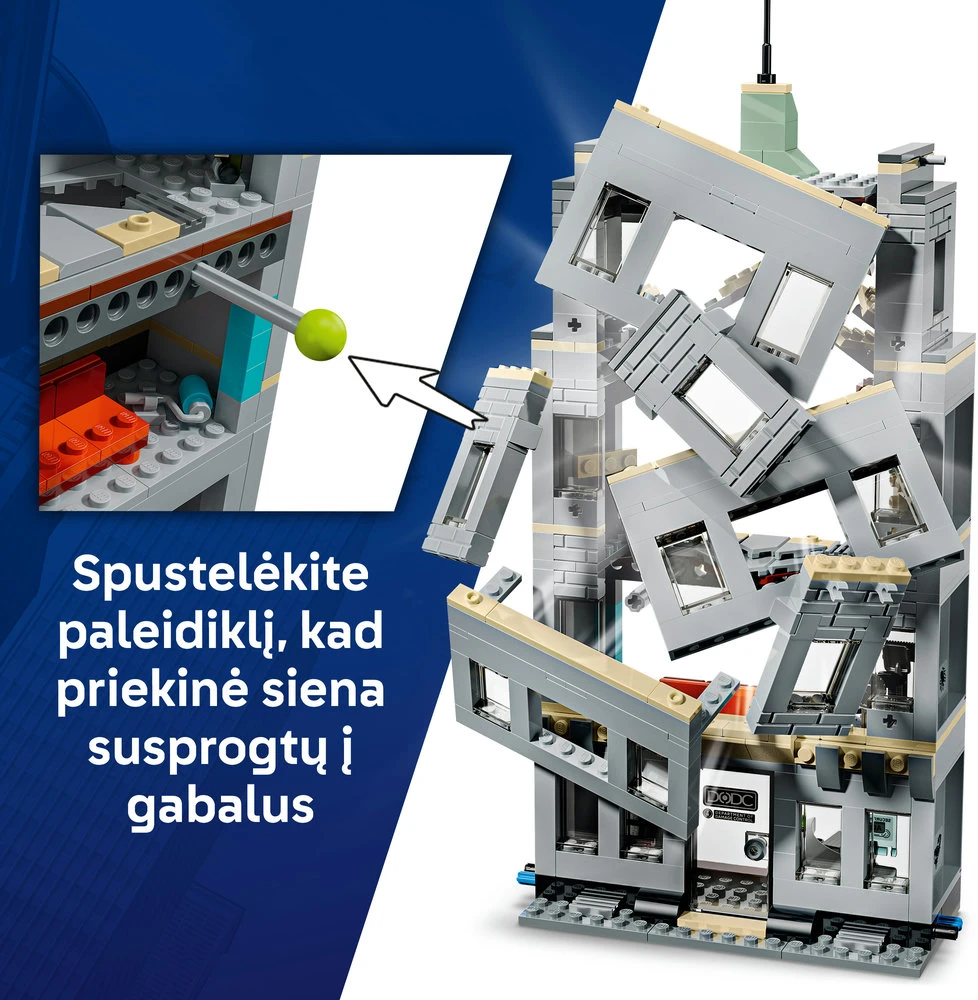 LEGO® ǀ Marvel Epinis Žmogaus voro ir Halko susirėmimas 76350
