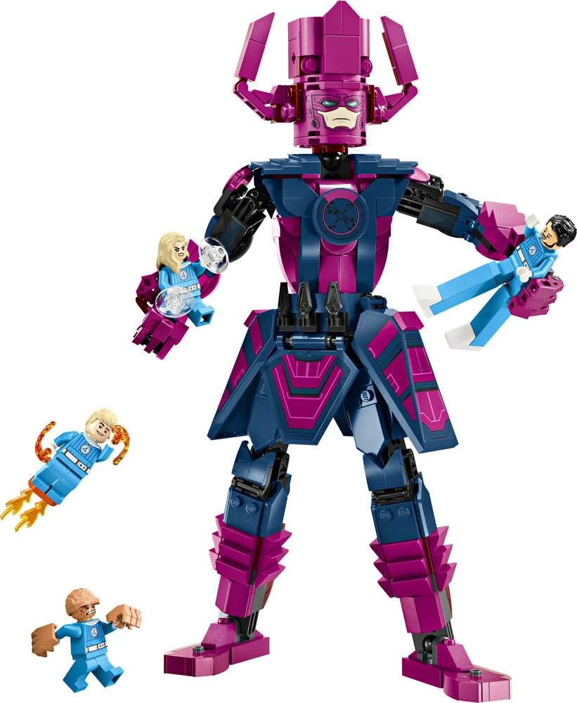 LEGO® ǀ Marvel „Fantastiškasis ketvertas prieš Galaktą“ konstruojama figūrėlė 76316