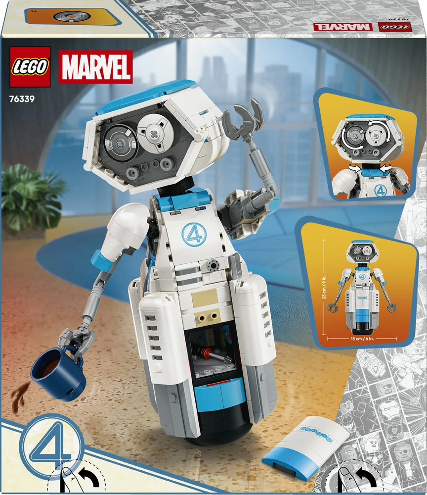 LEGO® ǀ Marvel Fantastiškojo ketverto H.E.R.B.I.E. 76339