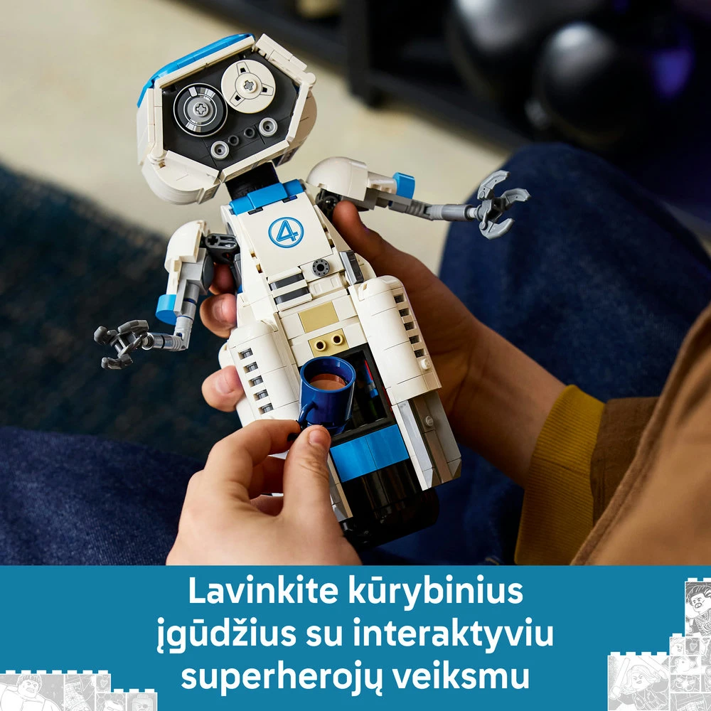 LEGO® ǀ Marvel Fantastiškojo ketverto H.E.R.B.I.E. 76339
