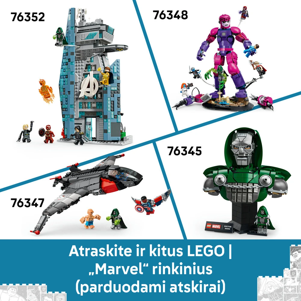 LEGO® ǀ Marvel Fantastiškojo ketverto H.E.R.B.I.E. 76339