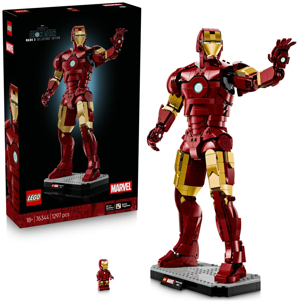 LEGO® | Marvel Geležinio žmogaus MK3 kolekcinis leidimas 76344