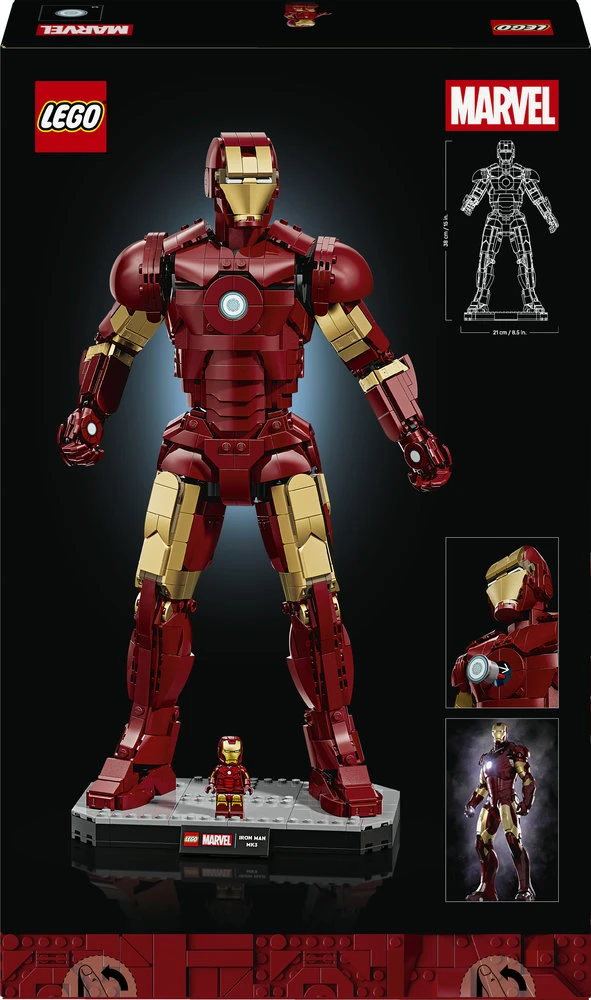 LEGO® | Marvel Geležinio žmogaus MK3 kolekcinis leidimas 76344