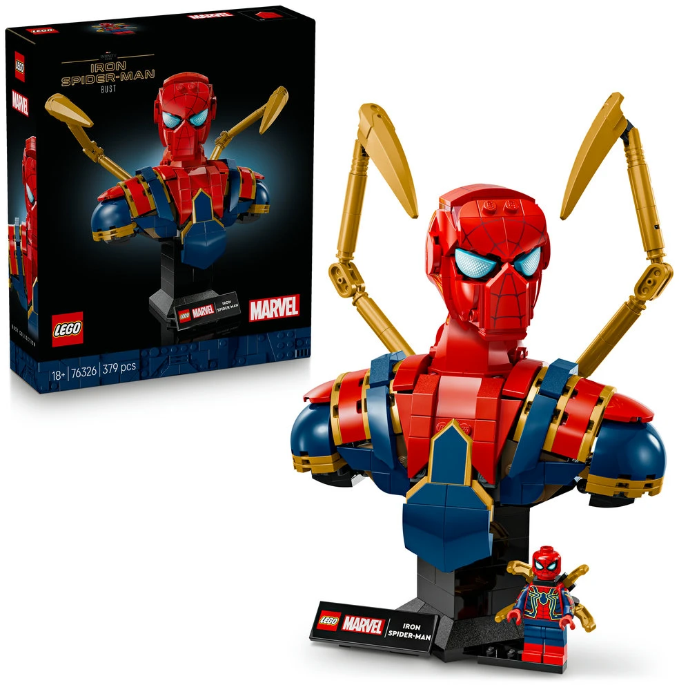 LEGO® ǀ Marvel Geležinio Žmogaus voro biustas Rinkinys 76326