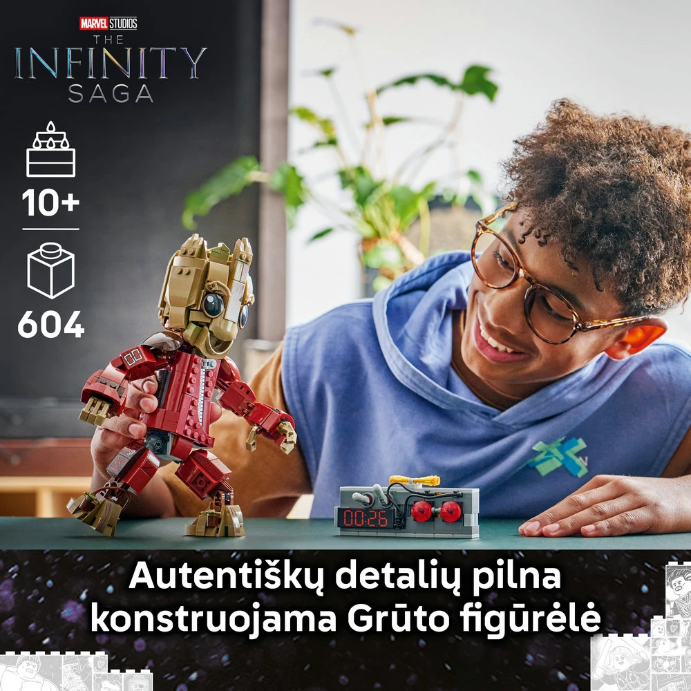 LEGO® | Marvel Grūtas niokotojo kostiumu Žaislas 76341