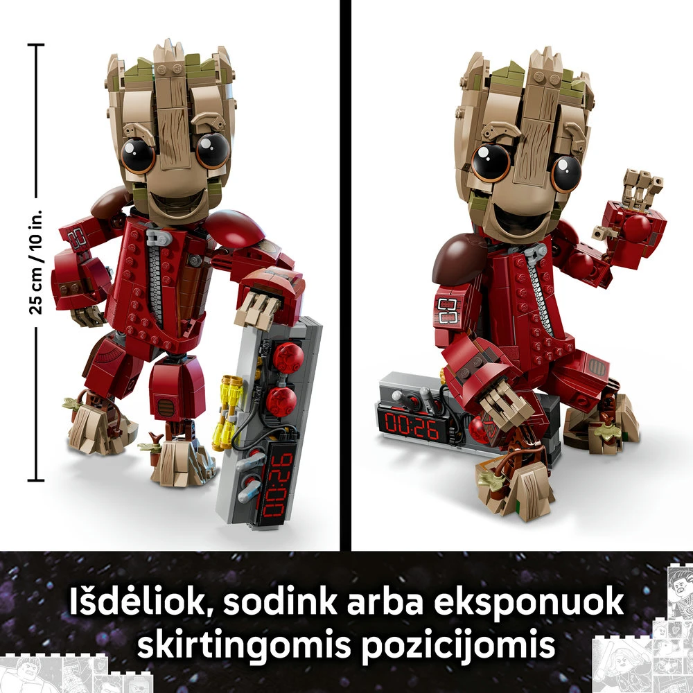 LEGO® | Marvel Grūtas niokotojo kostiumu Žaislas 76341