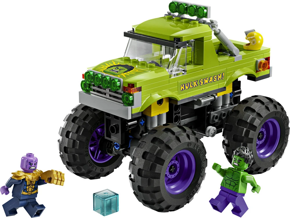 LEGO® ǀ Marvel Halko sunkvežimis prieš Tanosą Žaislas 76312