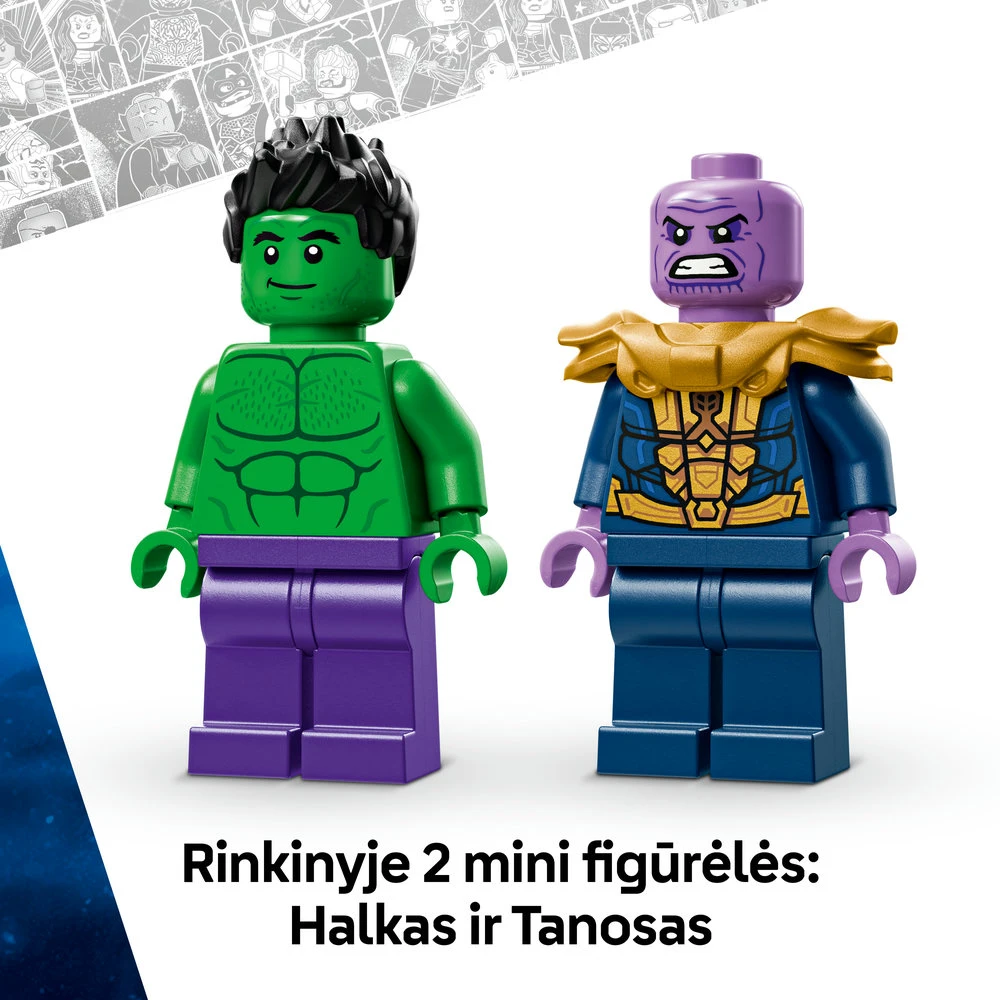 LEGO® ǀ Marvel Halko sunkvežimis prieš Tanosą Žaislas 76312
