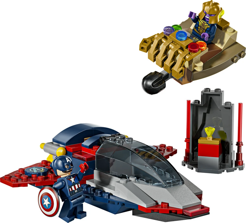 LEGO Marvel Kapitonas Amerika prieš Tanosą 76319