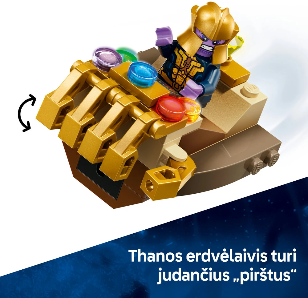LEGO Marvel Kapitonas Amerika prieš Tanosą 76319