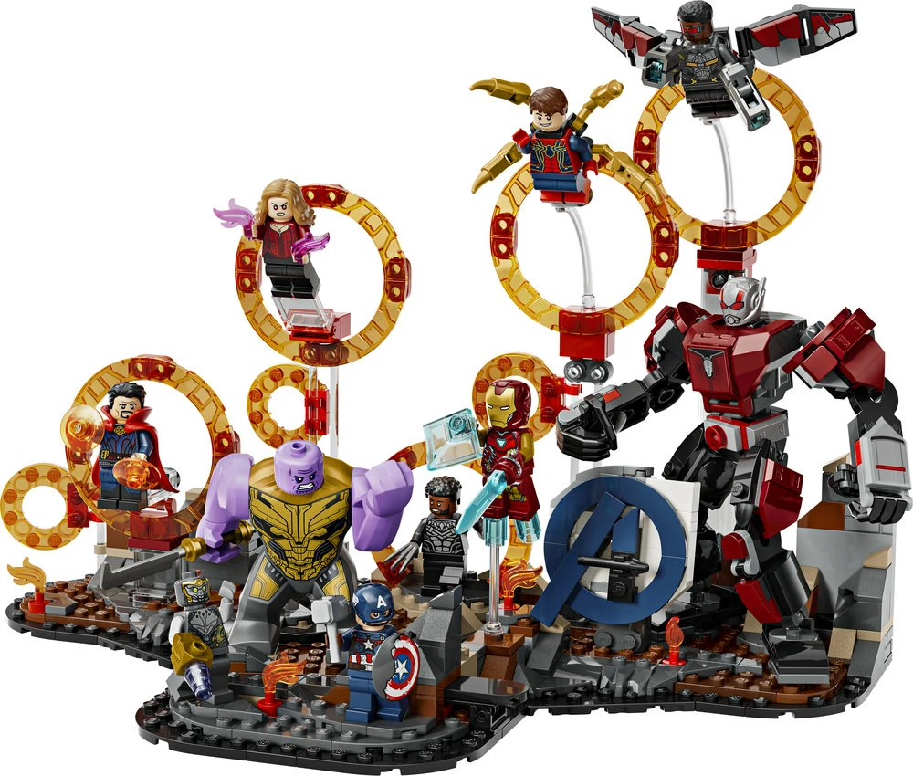 LEGO® Marvel Keršytojai. Pabaiga lemiamas mūšis (76323)