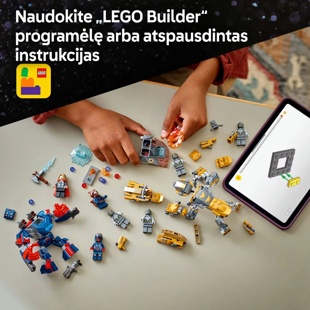 LEGO Marvel Keršytojai. Pabaiga Toras prieš Čitaurį 76322