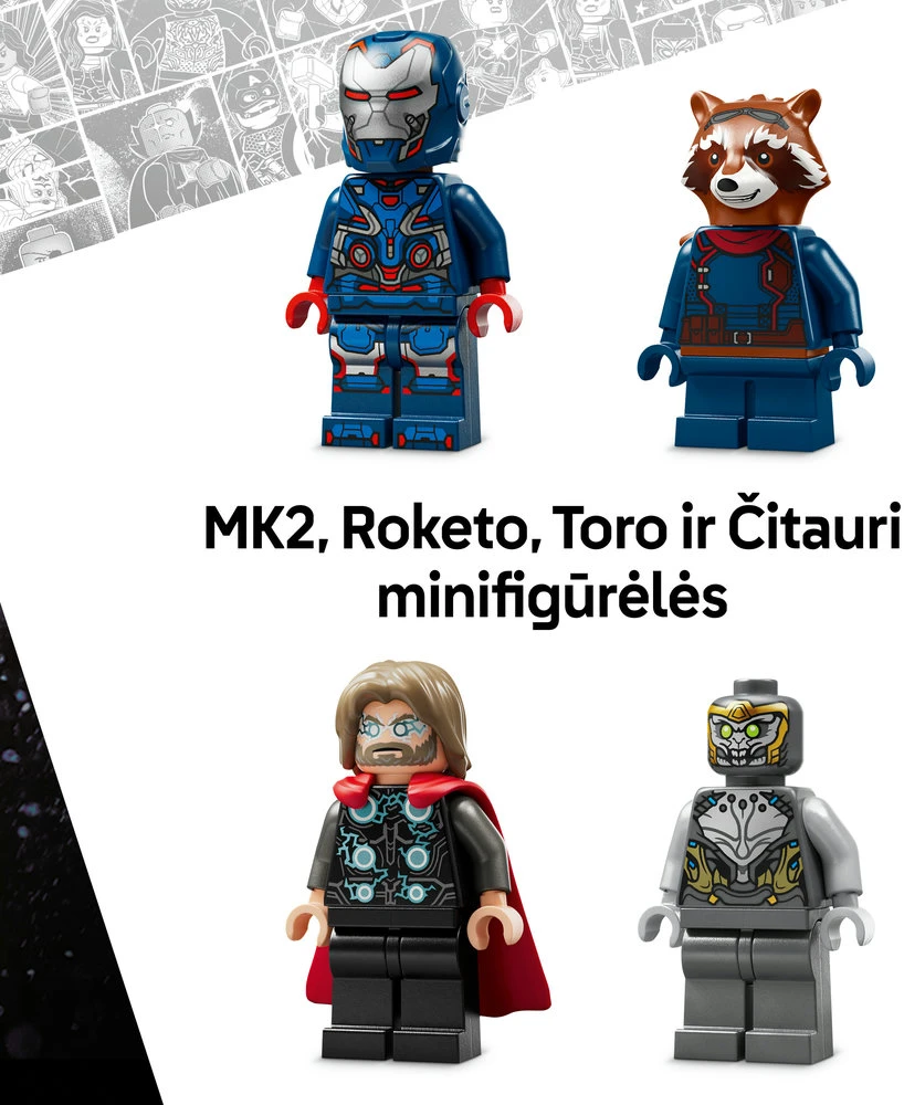 LEGO Marvel Keršytojai. Pabaiga Toras prieš Čitaurį 76322