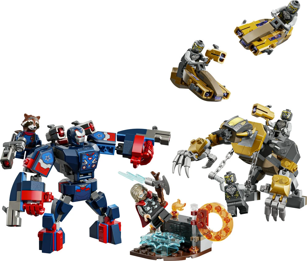 LEGO Marvel Keršytojai. Pabaiga Toras prieš Čitaurį 76322