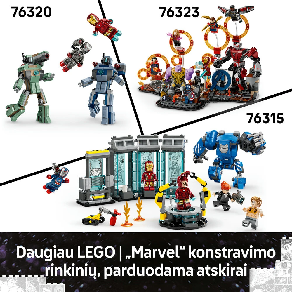 LEGO Marvel Keršytojai. Pabaiga Toras prieš Čitaurį 76322