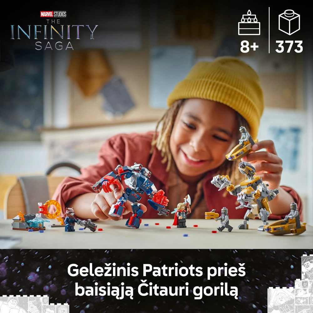 LEGO Marvel Keršytojai. Pabaiga Toras prieš Čitaurį 76322
