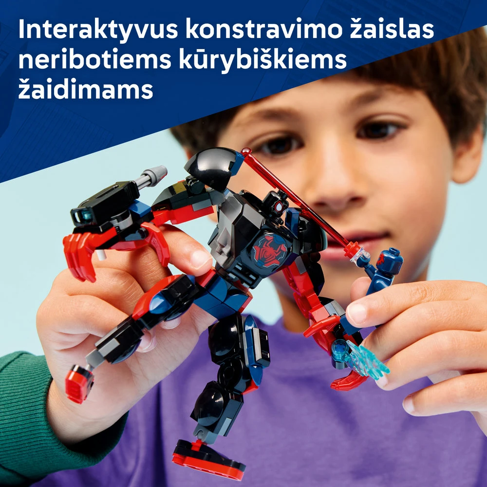 LEGO® Marvel Mailso Moraleso robotas prieš Žmogų vorą 2099, 76337