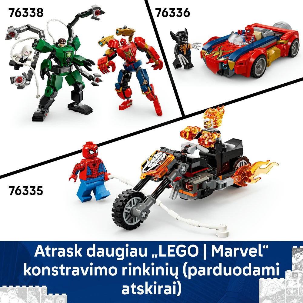 LEGO® Marvel Mailso Moraleso robotas prieš Žmogų vorą 2099, 76337