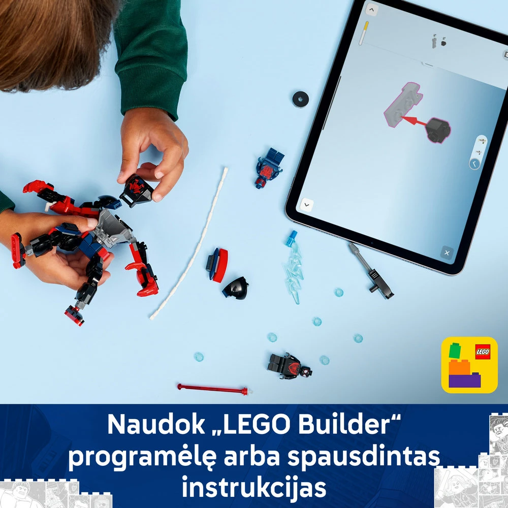 LEGO® Marvel Mailso Moraleso robotas prieš Žmogų vorą 2099, 76337