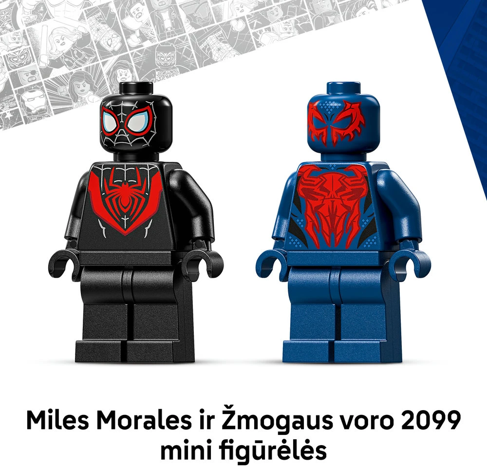 LEGO® Marvel Mailso Moraleso robotas prieš Žmogų vorą 2099, 76337