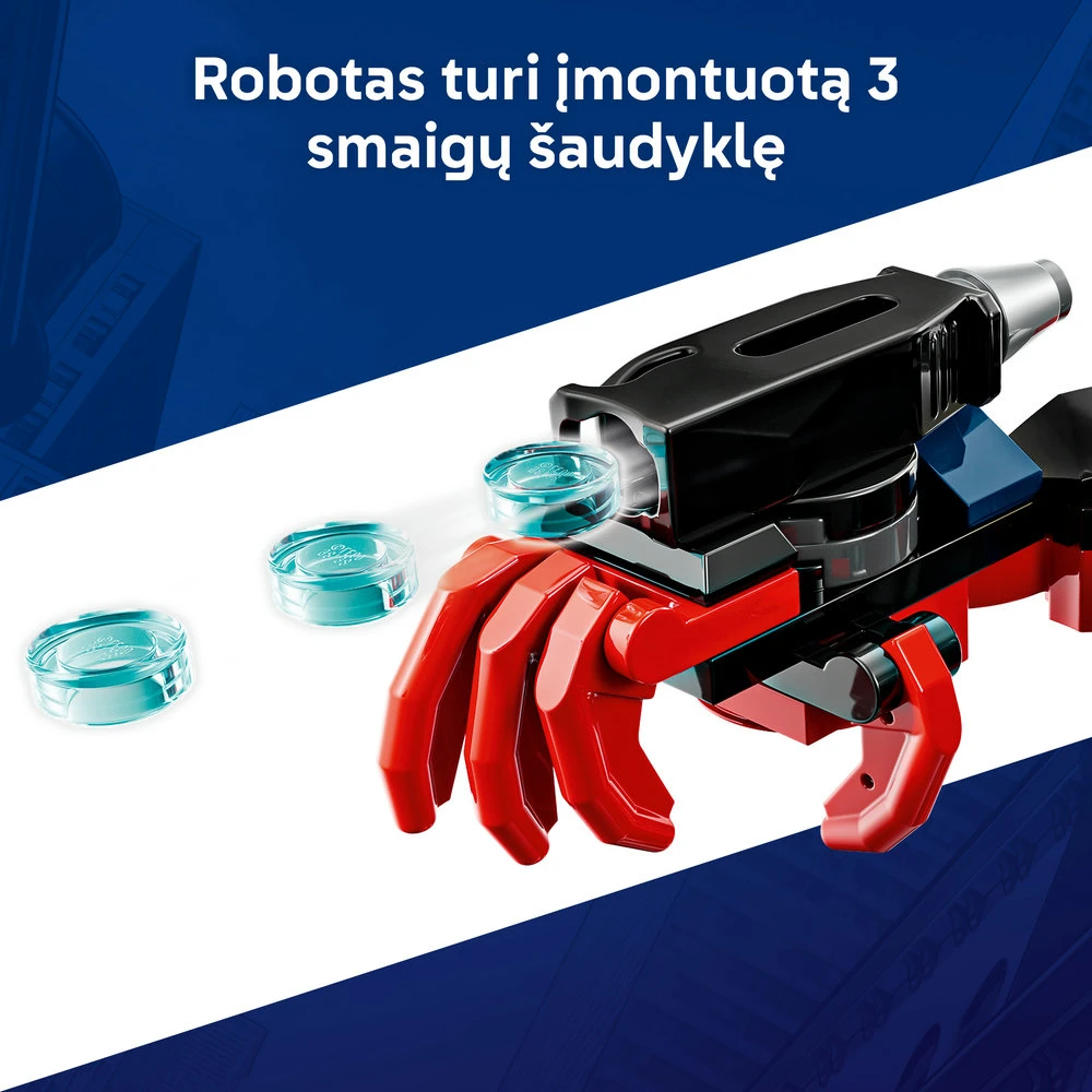 LEGO® Marvel Mailso Moraleso robotas prieš Žmogų vorą 2099, 76337