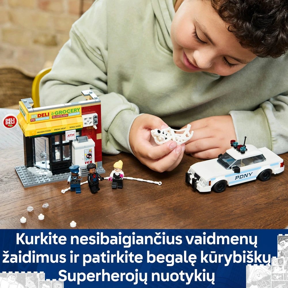 LEGO® Marvel Multivisata: Mailsas Moralesas prieš Dėmę (76311)