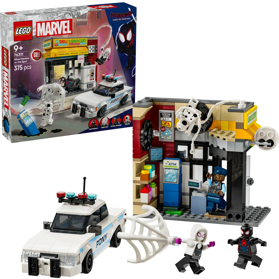 LEGO® Marvel Multivisata: Mailsas Moralesas prieš Dėmę (76311)