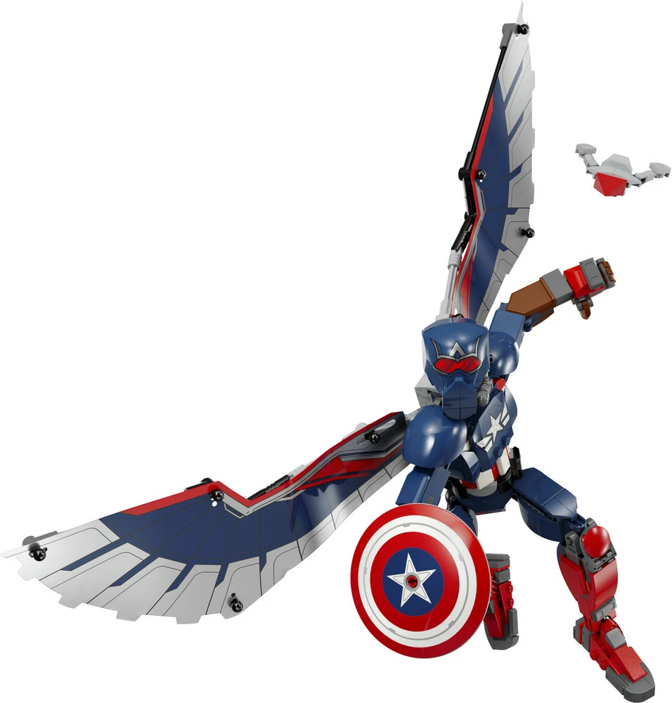 LEGO® Marvel Naujojo Kapitono Amerikos konstruojama figūrėlė (76296)