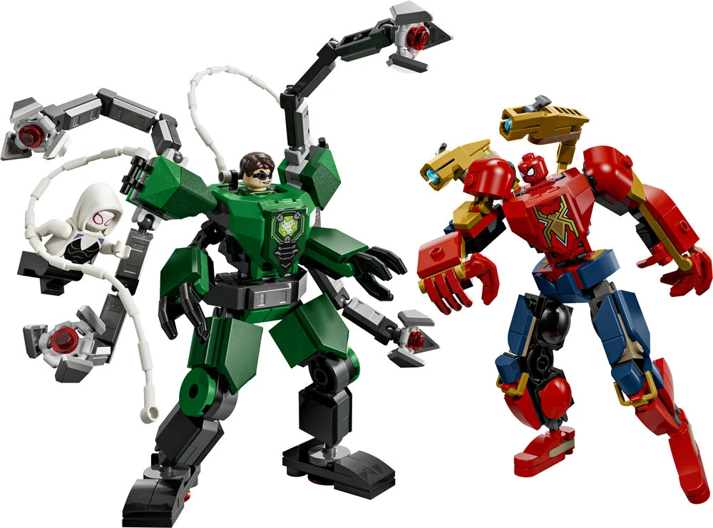 LEGO® | Marvel Robotų kova: Žmogus voras prieš Daktarą Aštuonkojį 76338