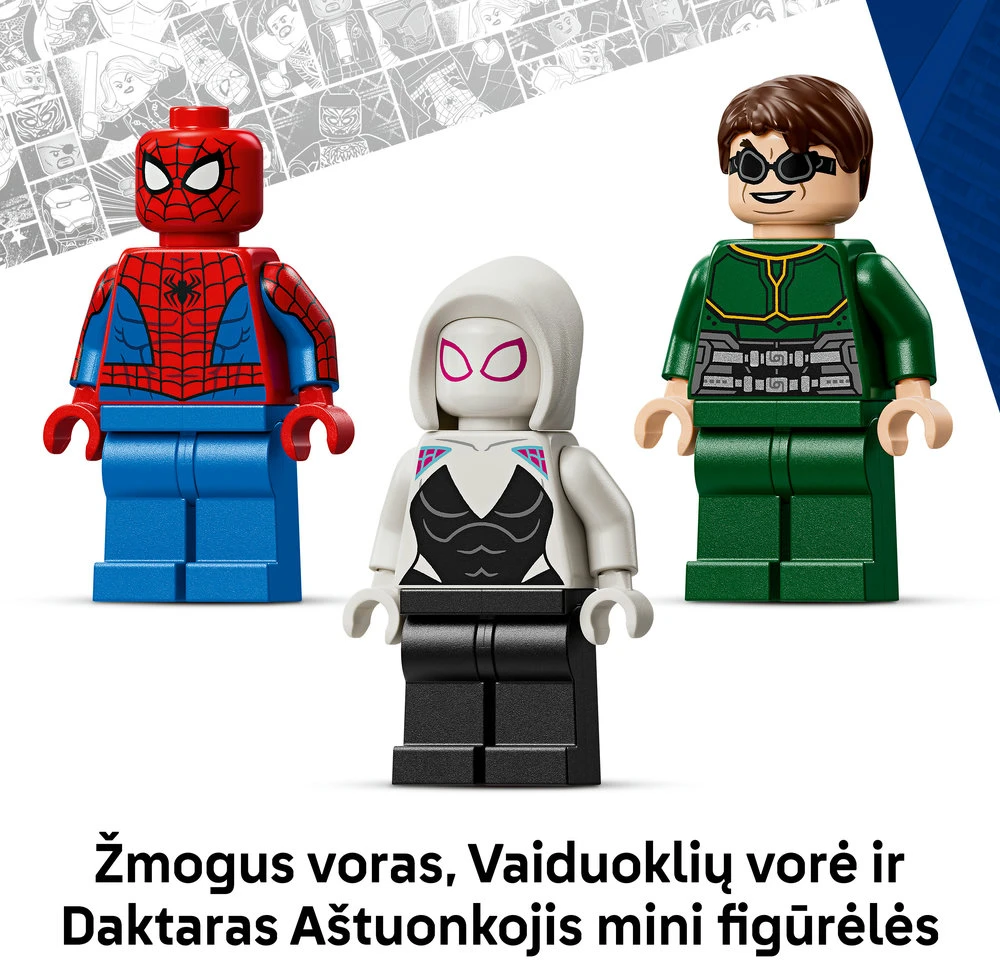 LEGO® | Marvel Robotų kova: Žmogus voras prieš Daktarą Aštuonkojį 76338