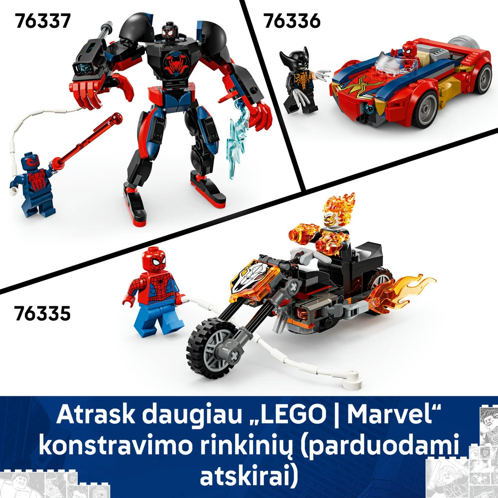 LEGO® | Marvel Robotų kova: Žmogus voras prieš Daktarą Aštuonkojį 76338