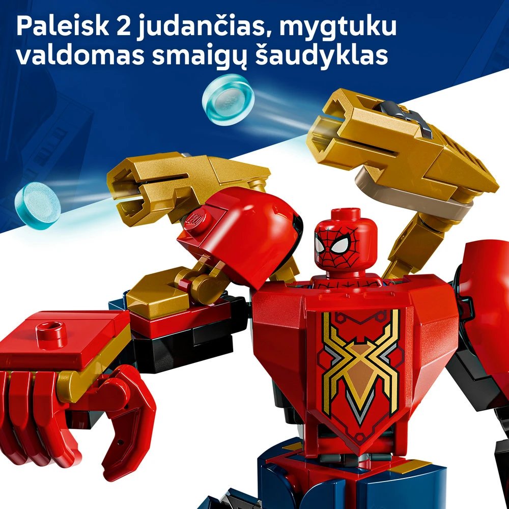 LEGO® | Marvel Robotų kova: Žmogus voras prieš Daktarą Aštuonkojį 76338