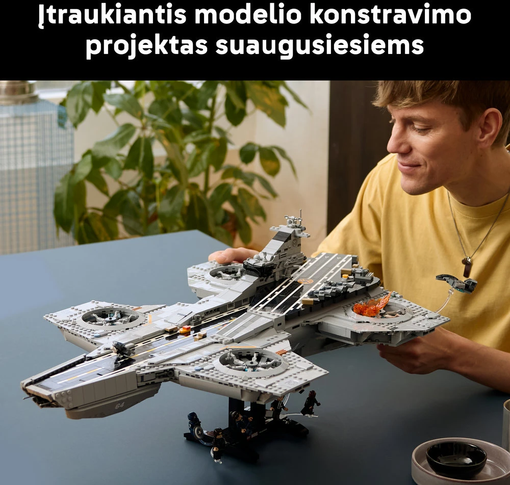 LEGO® ǀ Marvel S.H.I.E.L.D. sraigtasparnis-transporteris 76354