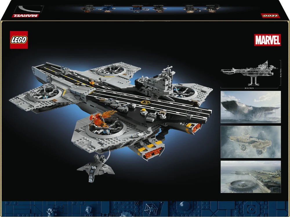 LEGO® ǀ Marvel S.H.I.E.L.D. sraigtasparnis-transporteris 76354