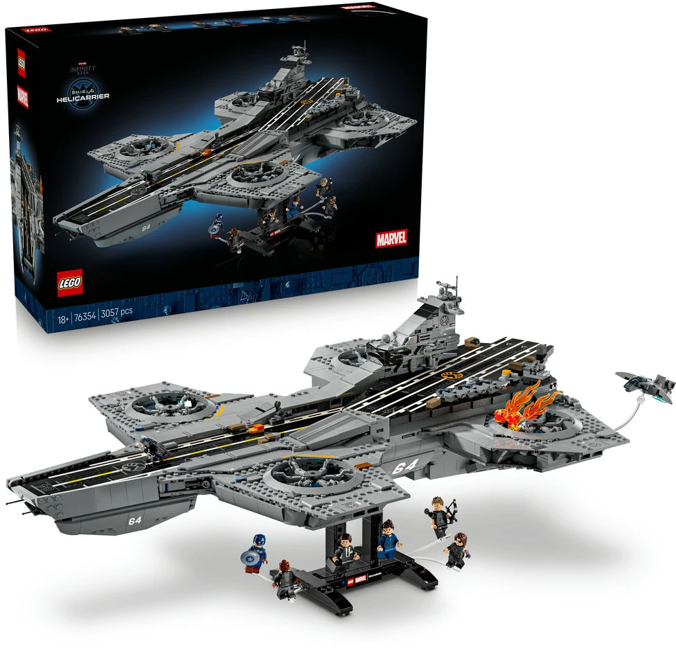 LEGO® ǀ Marvel S.H.I.E.L.D. sraigtasparnis-transporteris 76354