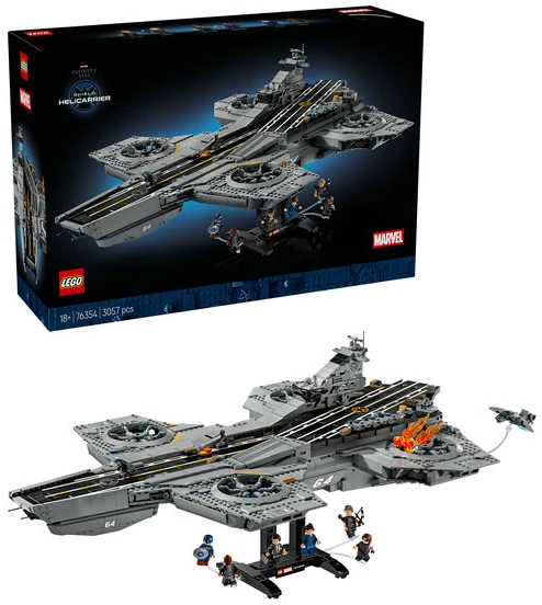 LEGO® ǀ Marvel S.H.I.E.L.D. sraigtasparnis-transporteris 76354